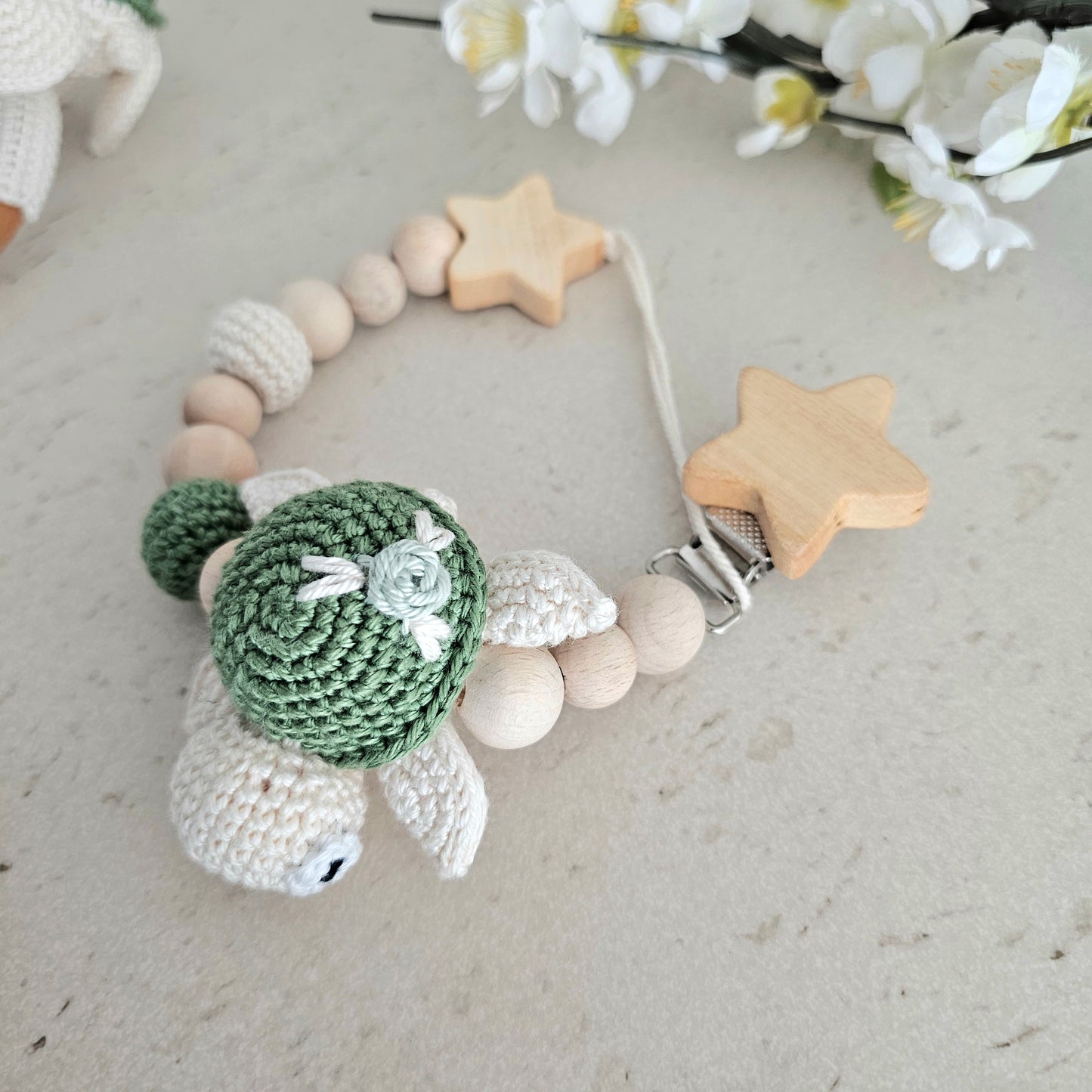 4er Set süsse Schildkröte grün