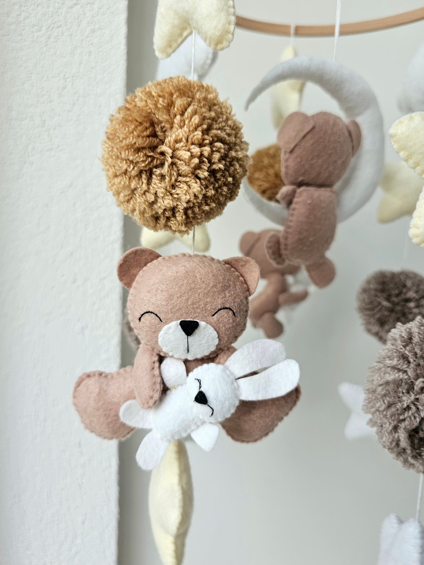 Baby Mobile Bären Traum beige