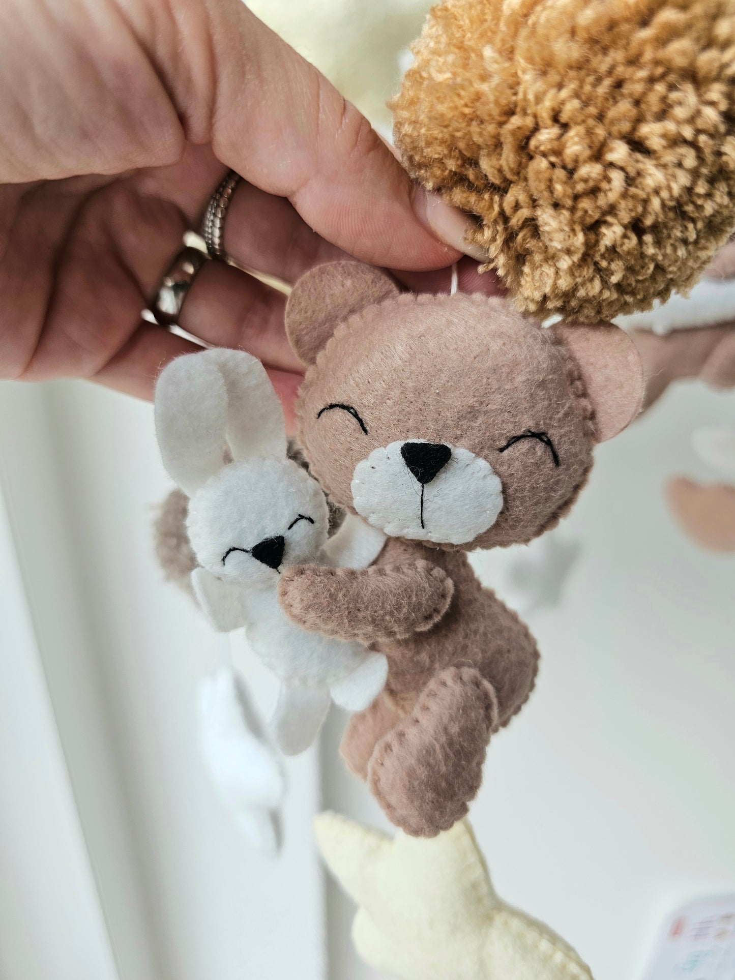 Baby Mobile Bären Traum beige