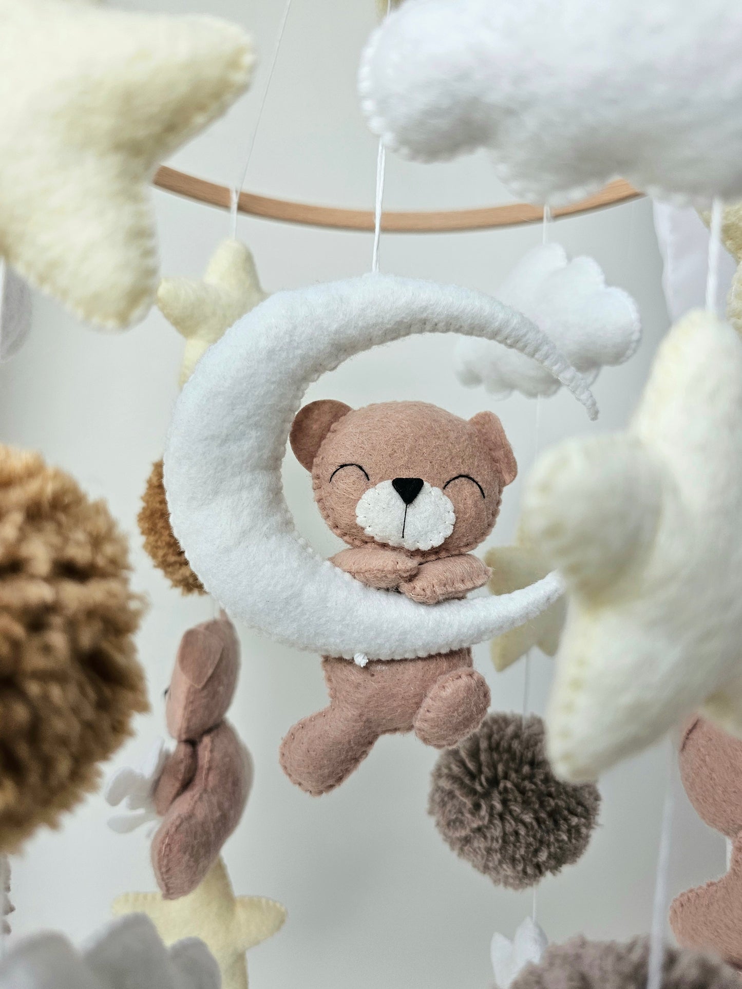 Baby Mobile Bären Traum beige