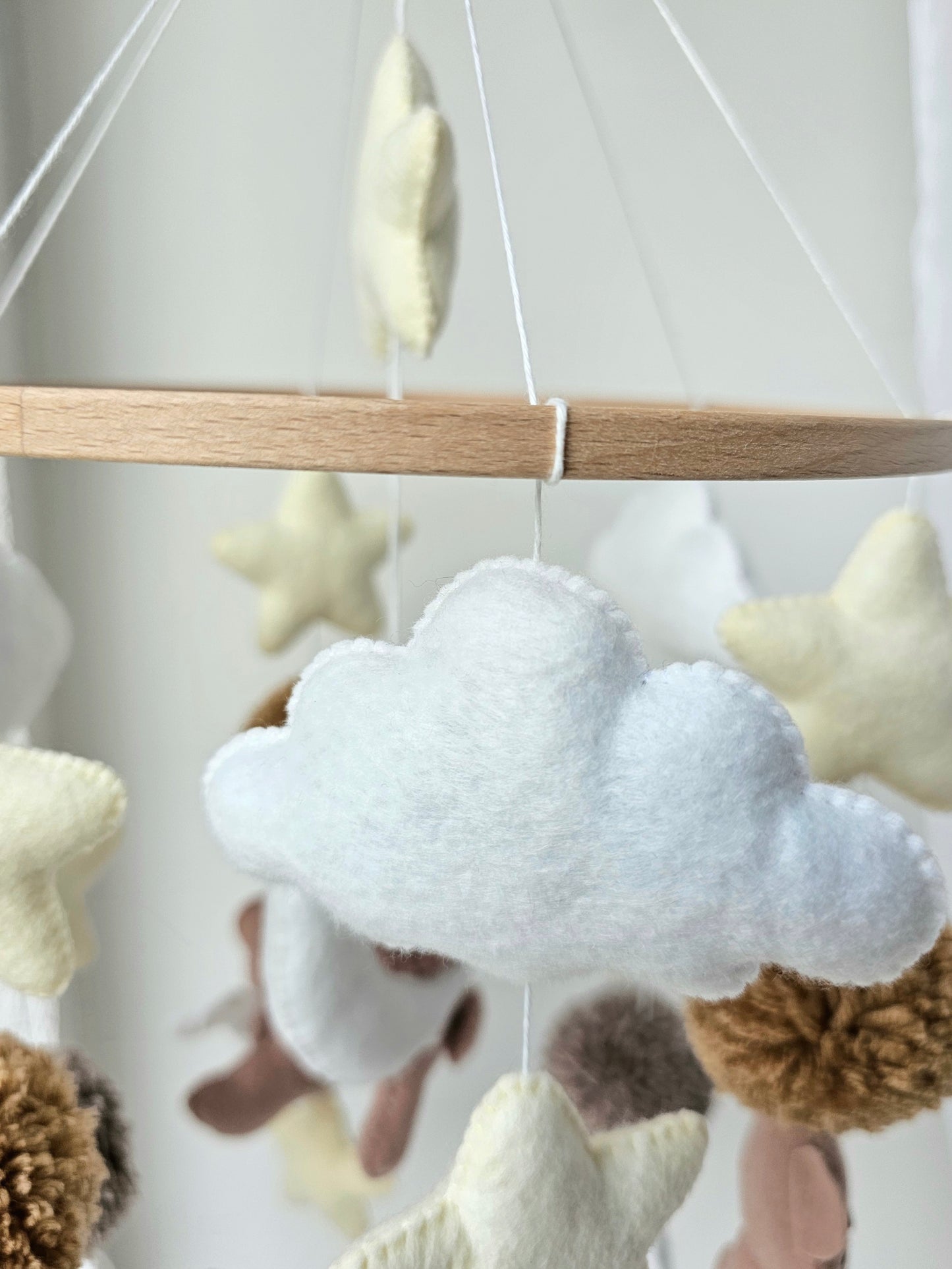 Baby Mobile Bären Traum beige
