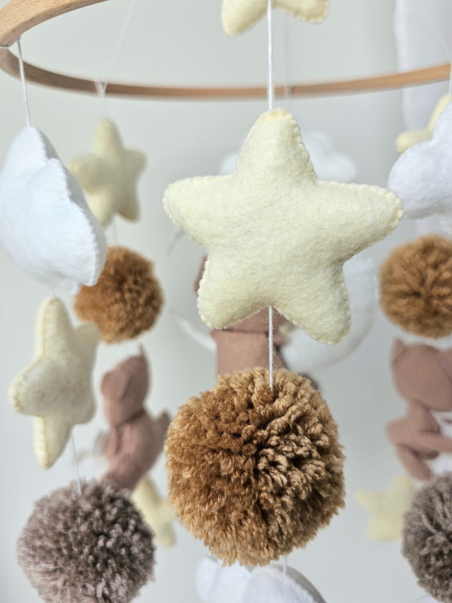 Baby Mobile Bären Traum beige