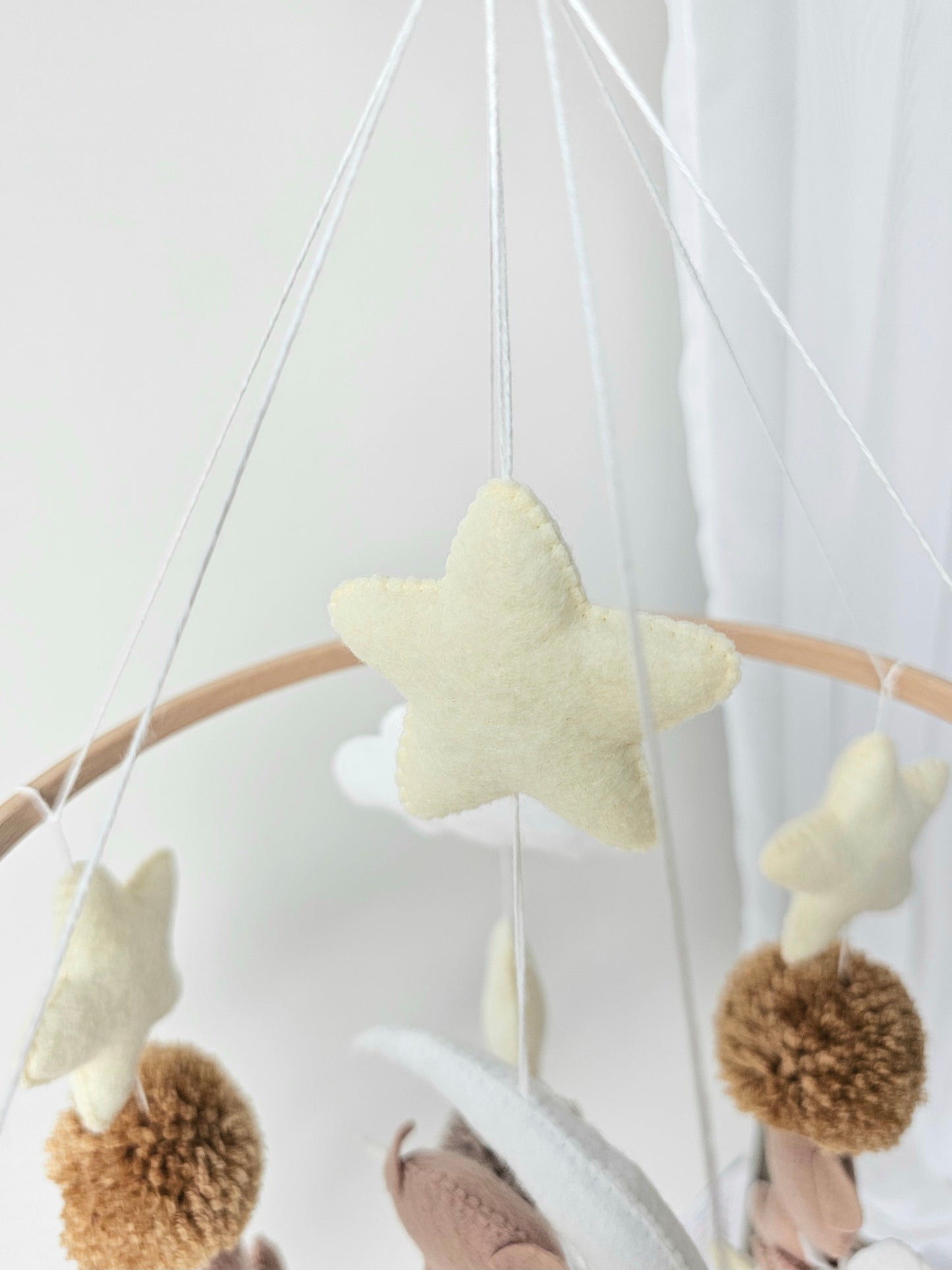 Baby Mobile Bären Traum beige