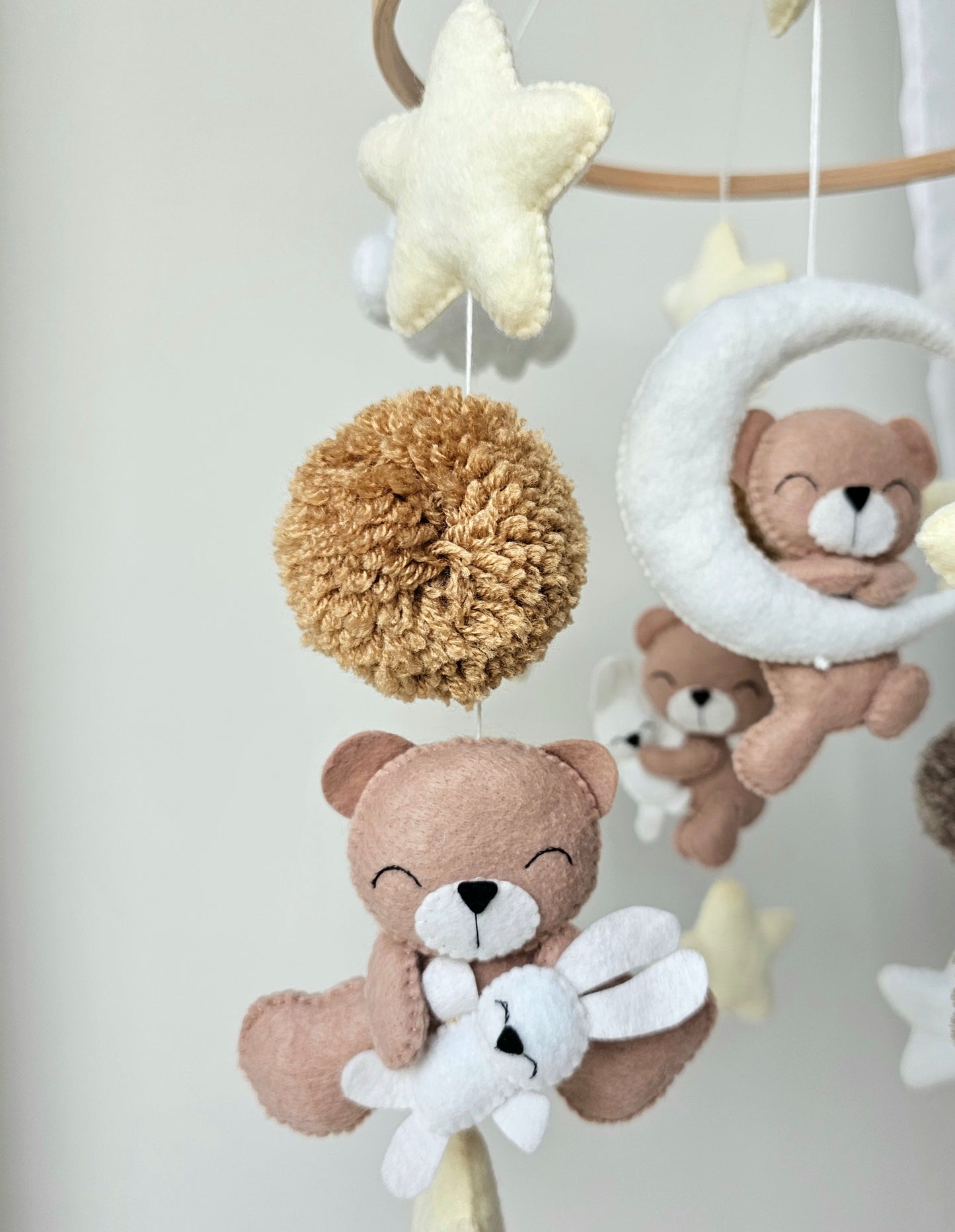 Baby Mobile Bären Traum beige