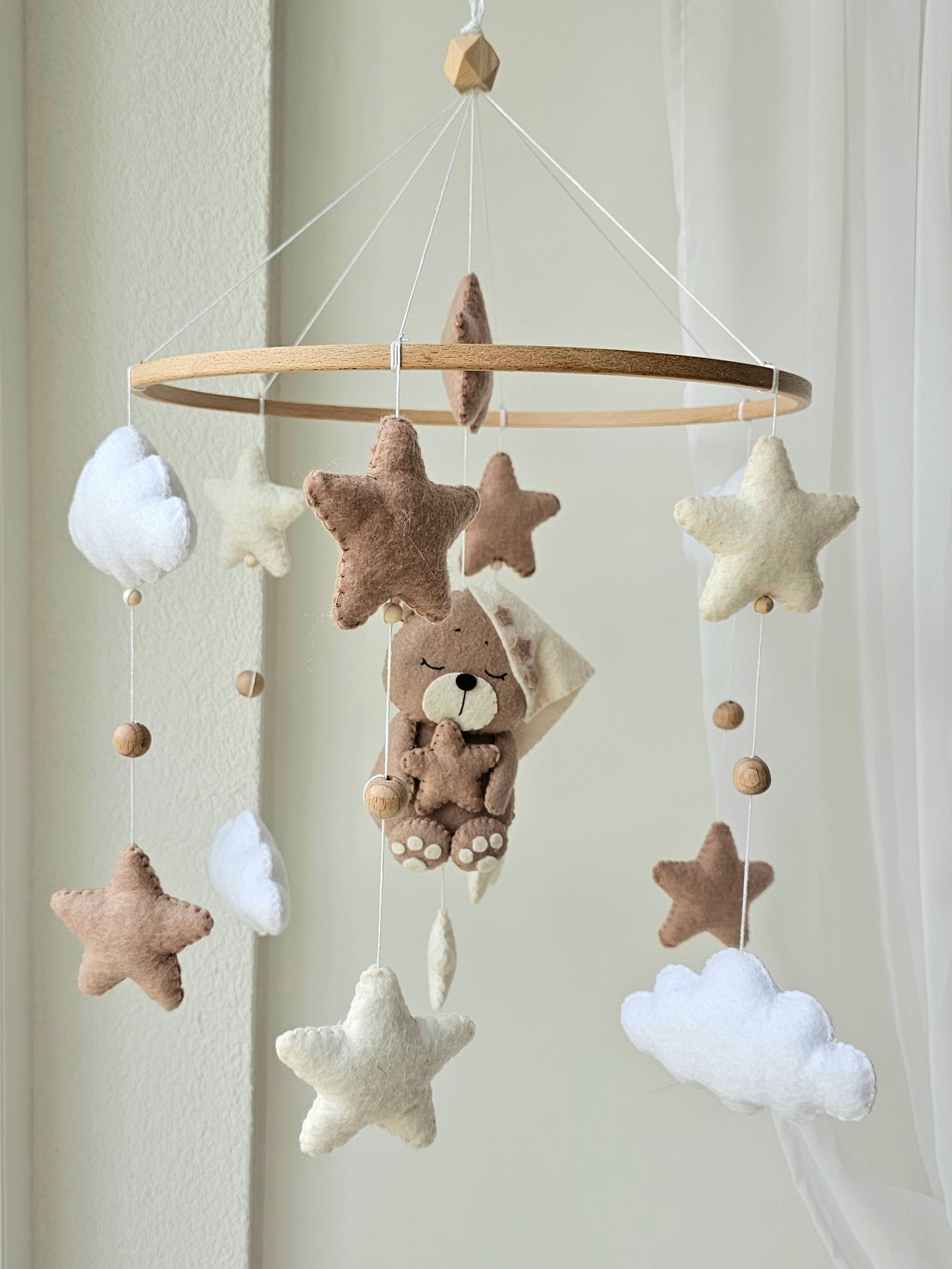 Baby Mobile Sternen Bärchen