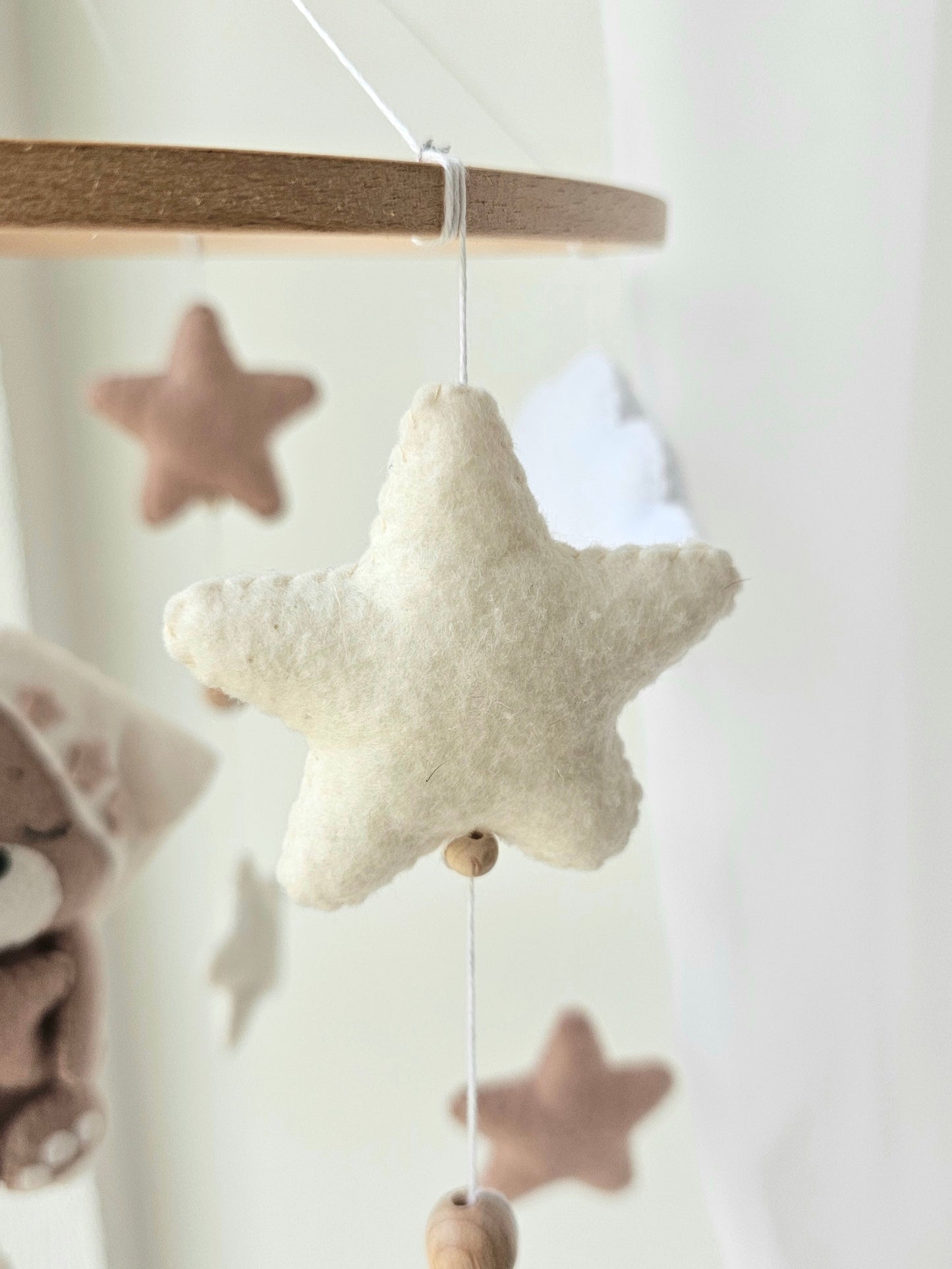 Baby Mobile Sternen Bärchen