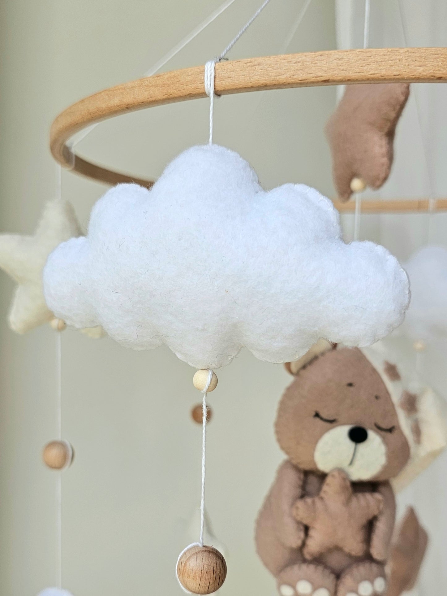 Baby Mobile Sternen Bärchen