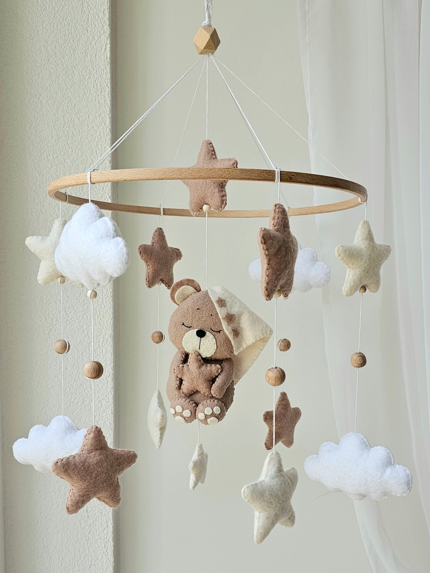 Baby Mobile Sternen Bärchen