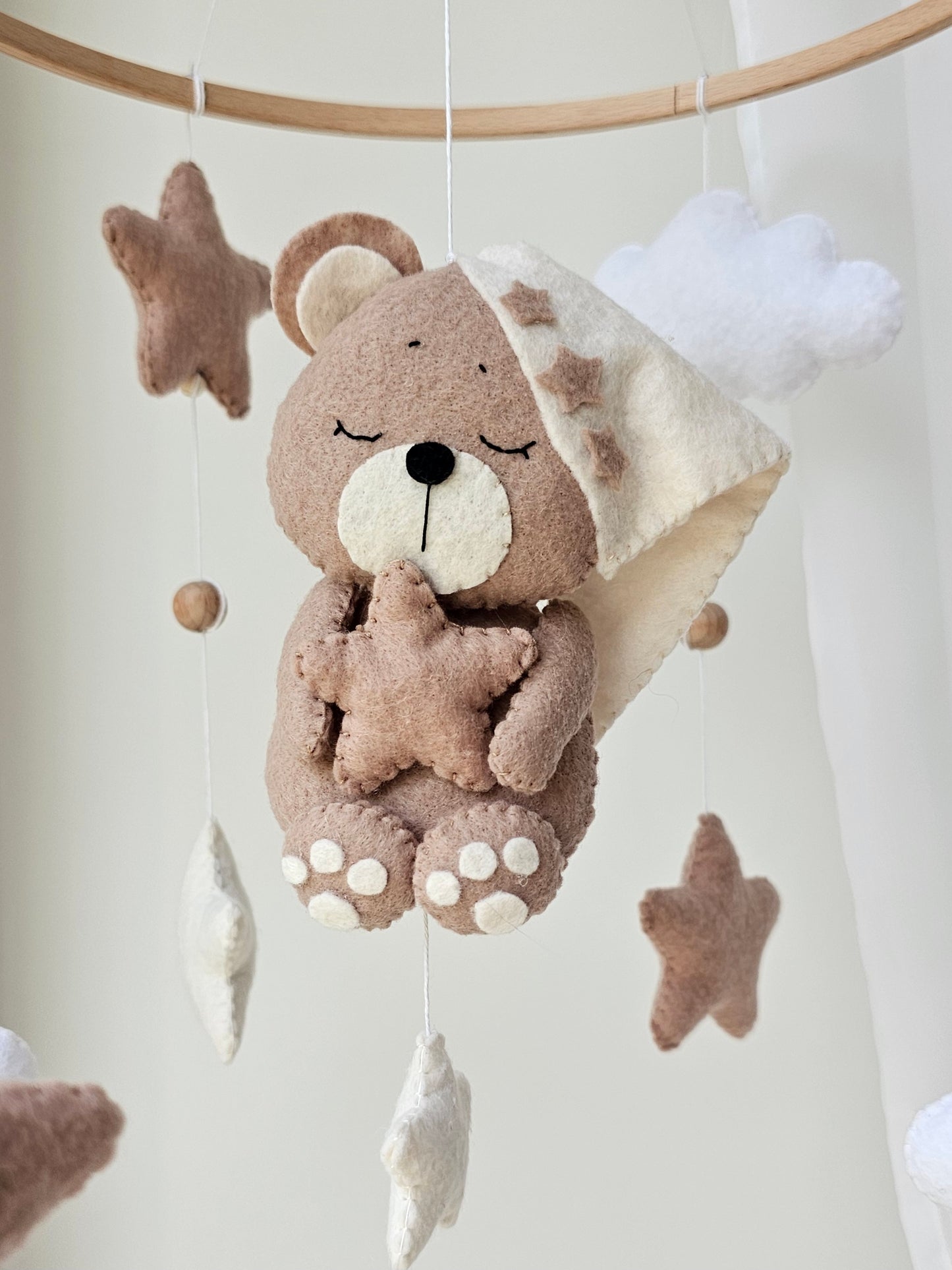 Baby Mobile Sternen Bärchen
