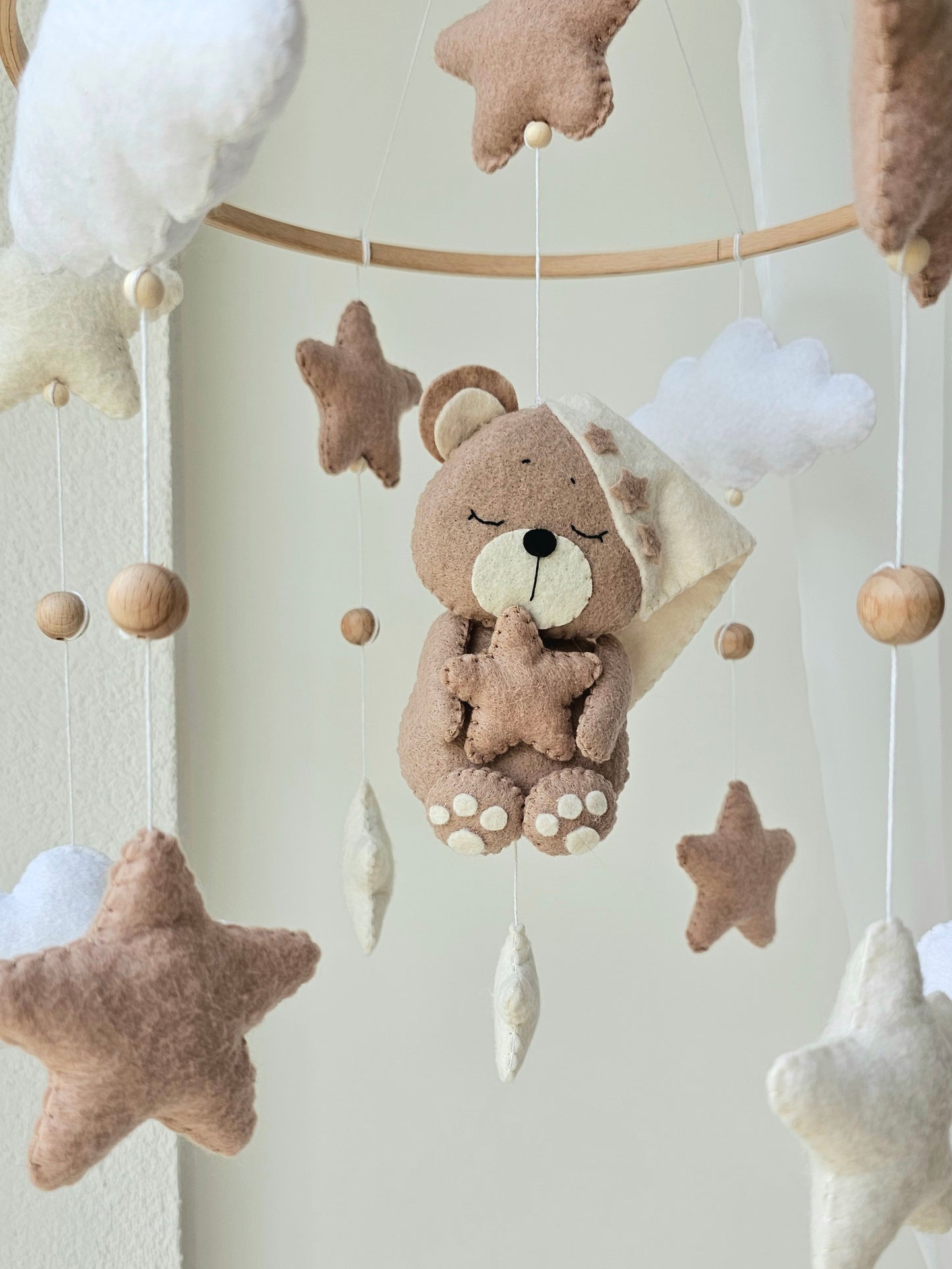 Baby Mobile Sternen Bärchen