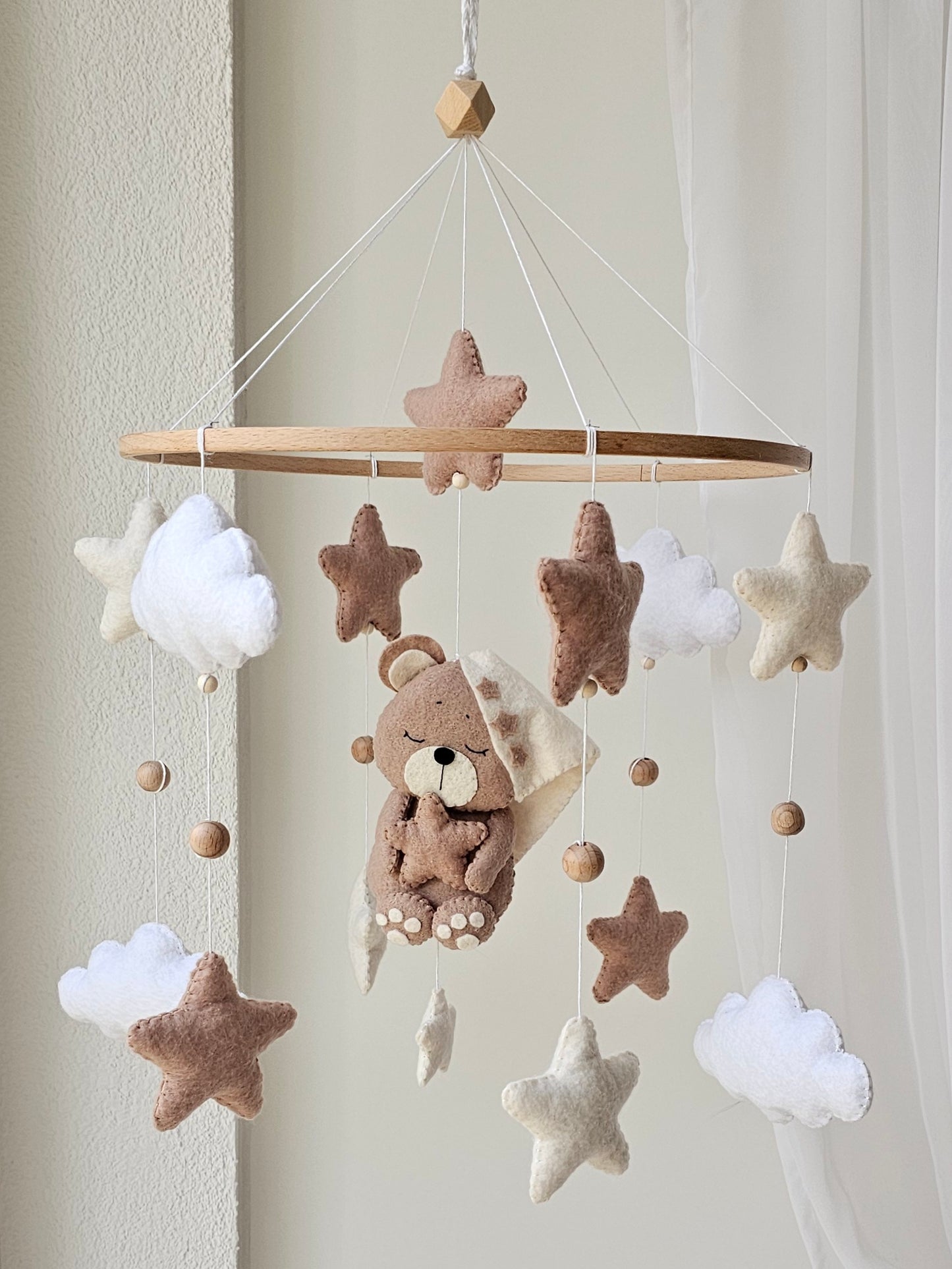 Baby Mobile Sternen Bärchen