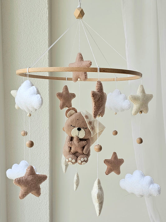 Baby Mobile Sternen Bärchen