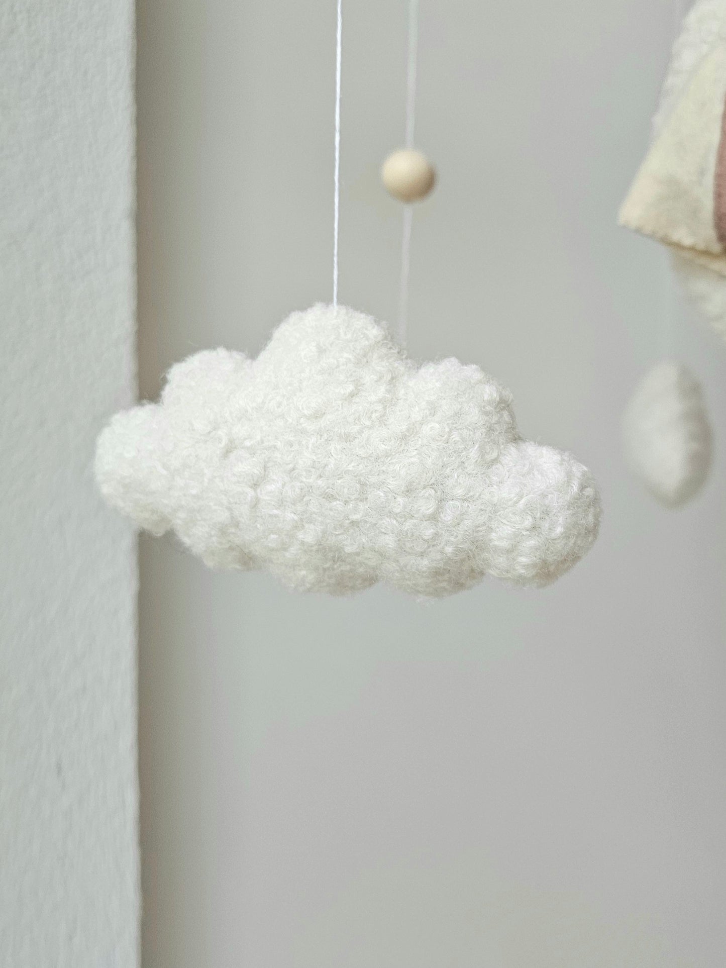Baby Mobile Pouffy Bärchen beige