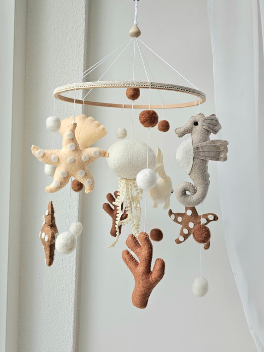 Baby Mobile Sea Life Nature