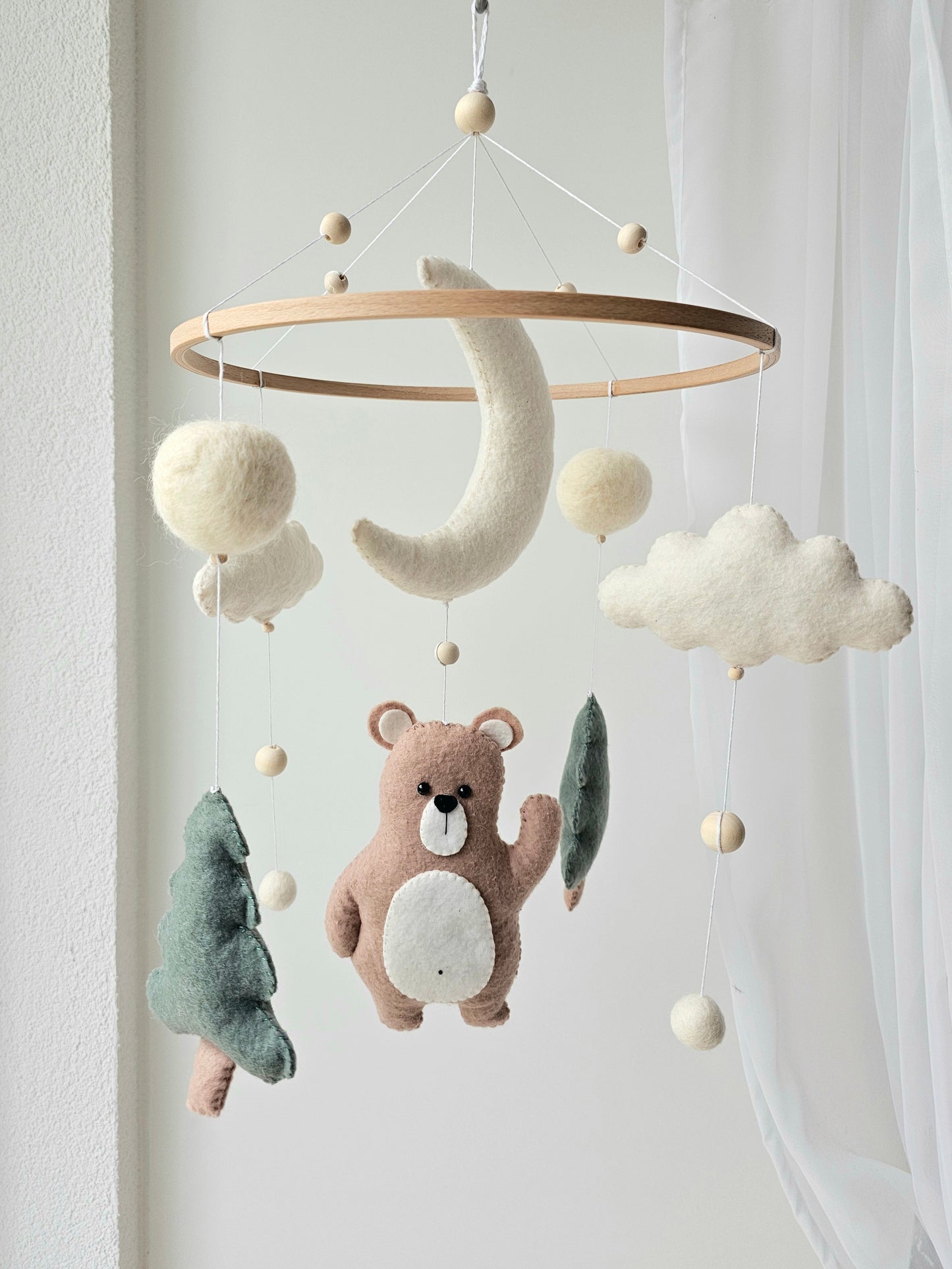 Baby Mobile der Wald Bär