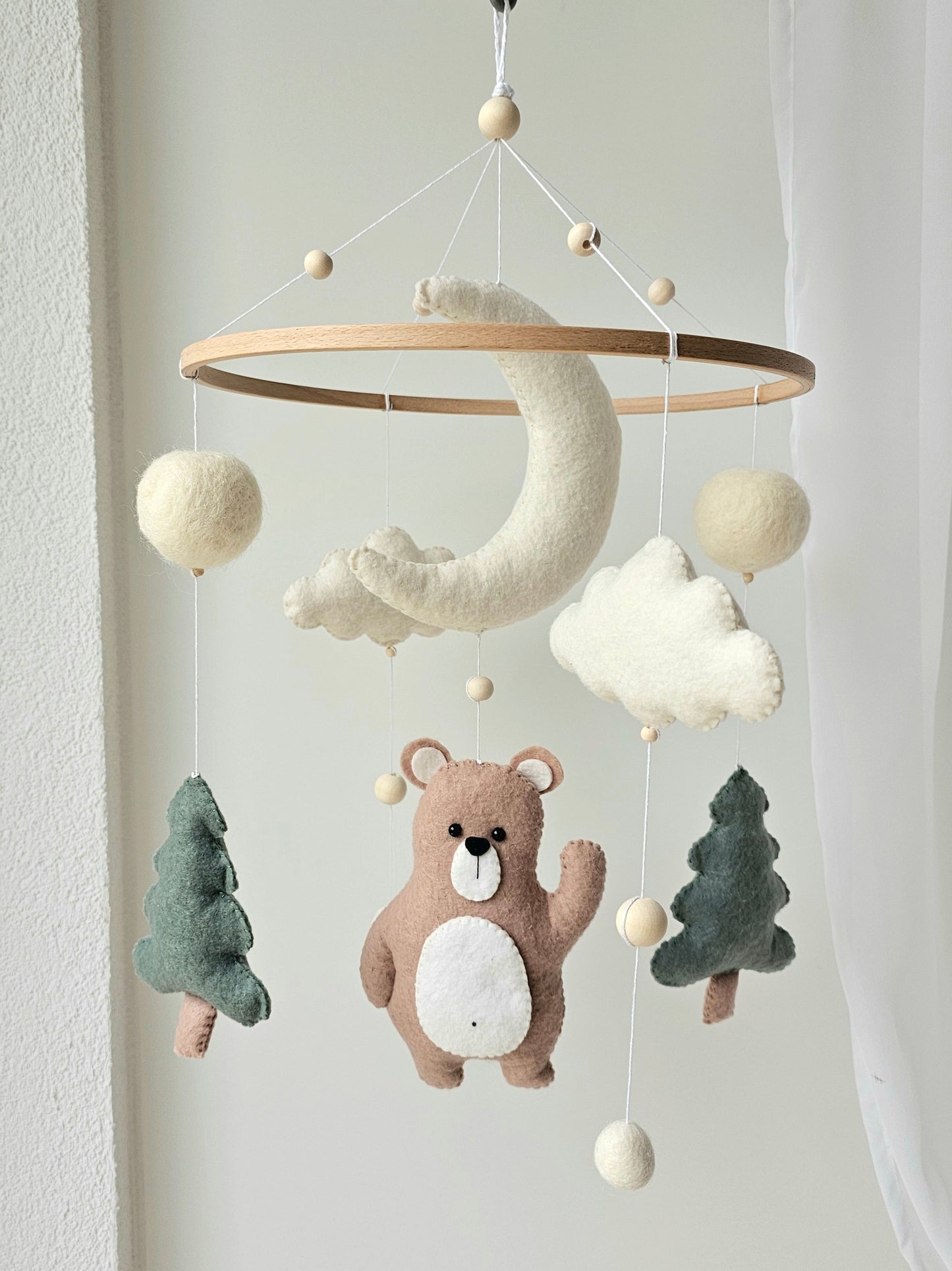 Baby Mobile der Wald Bär