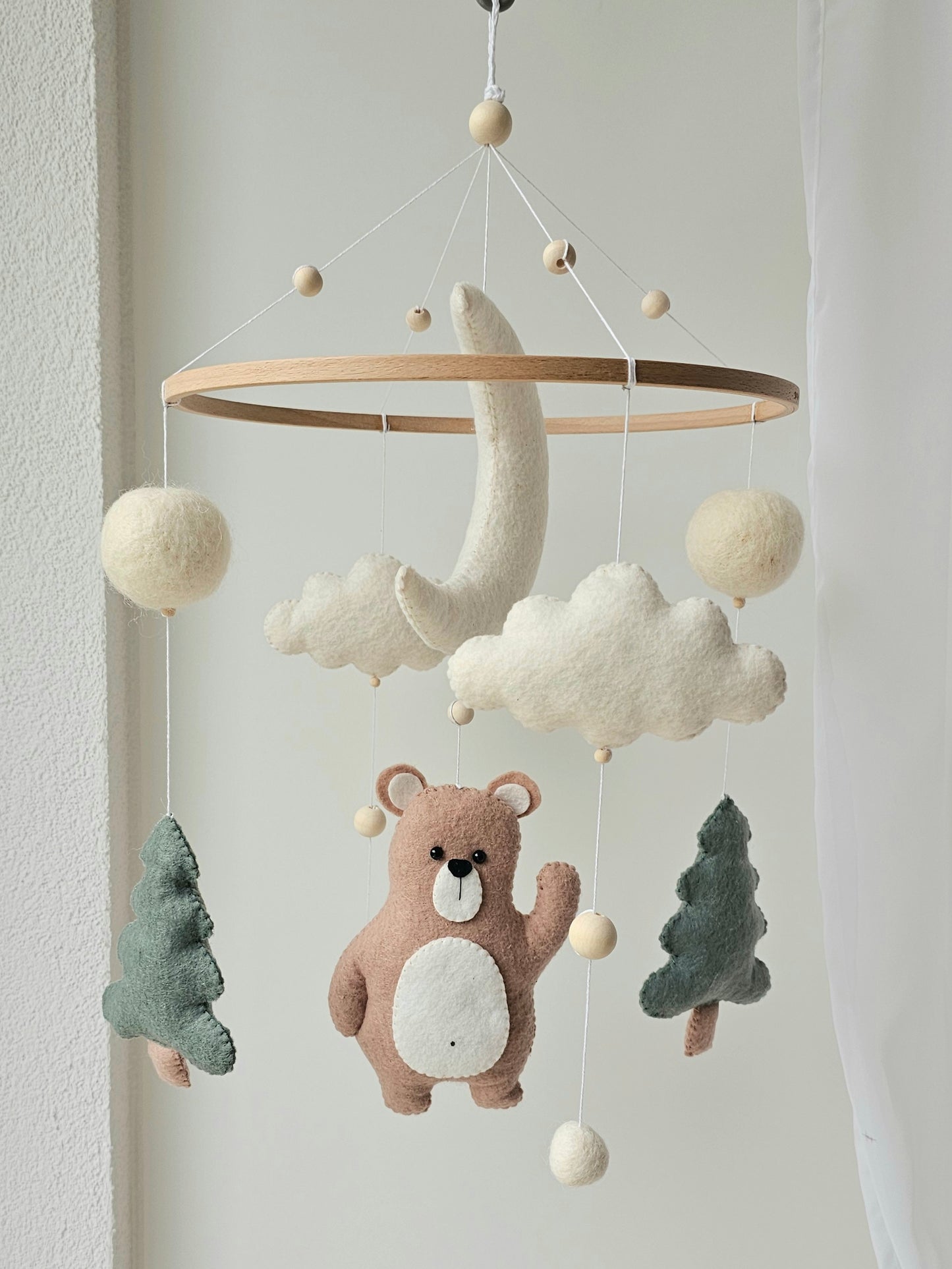 Baby Mobile der Wald Bär