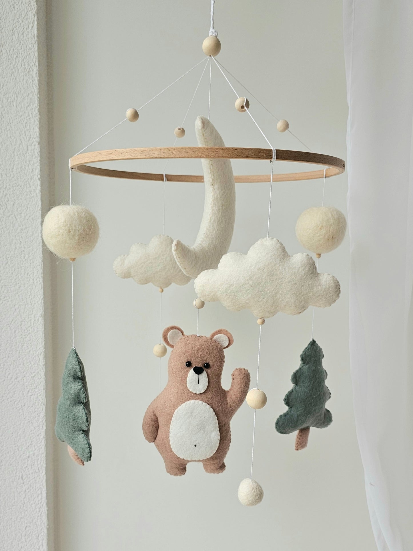 Baby Mobile der Wald Bär