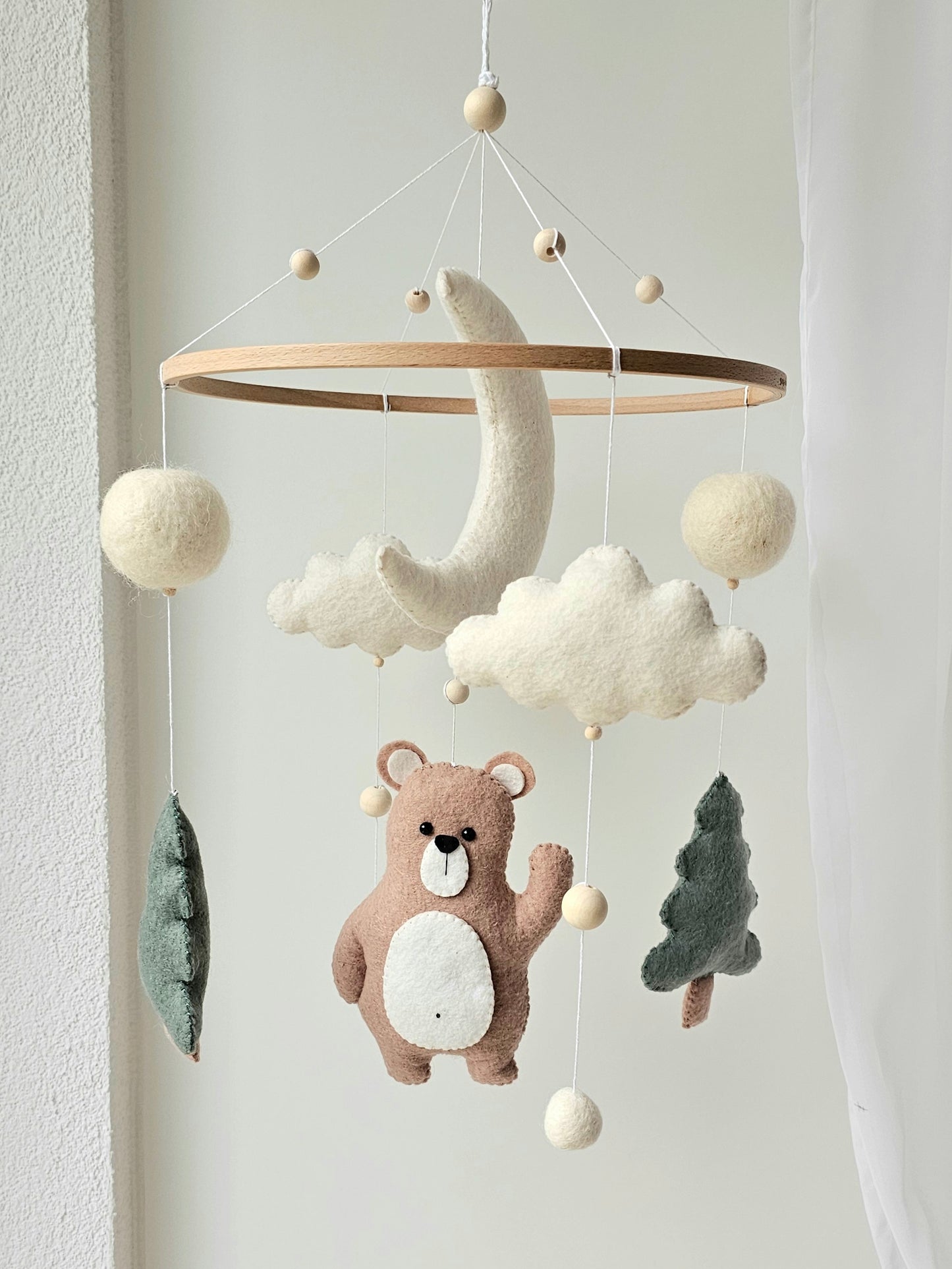 Baby Mobile der Wald Bär