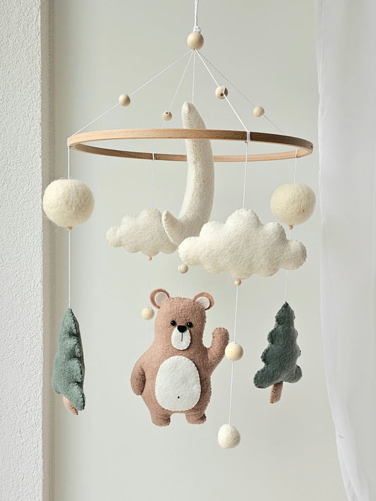 Baby Mobile der Wald Bär