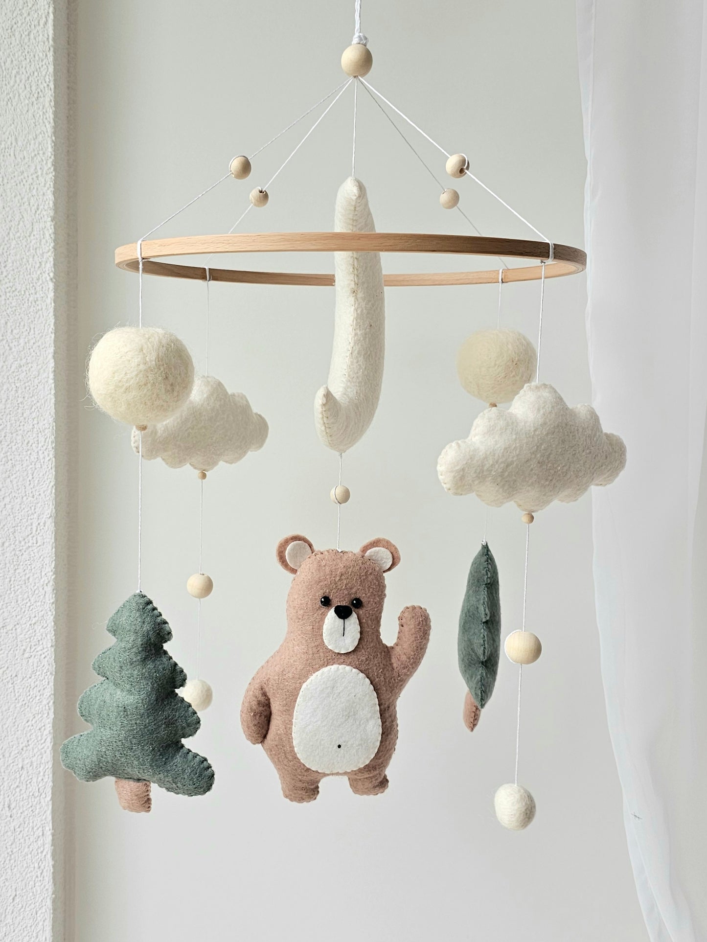 Baby Mobile der Wald Bär