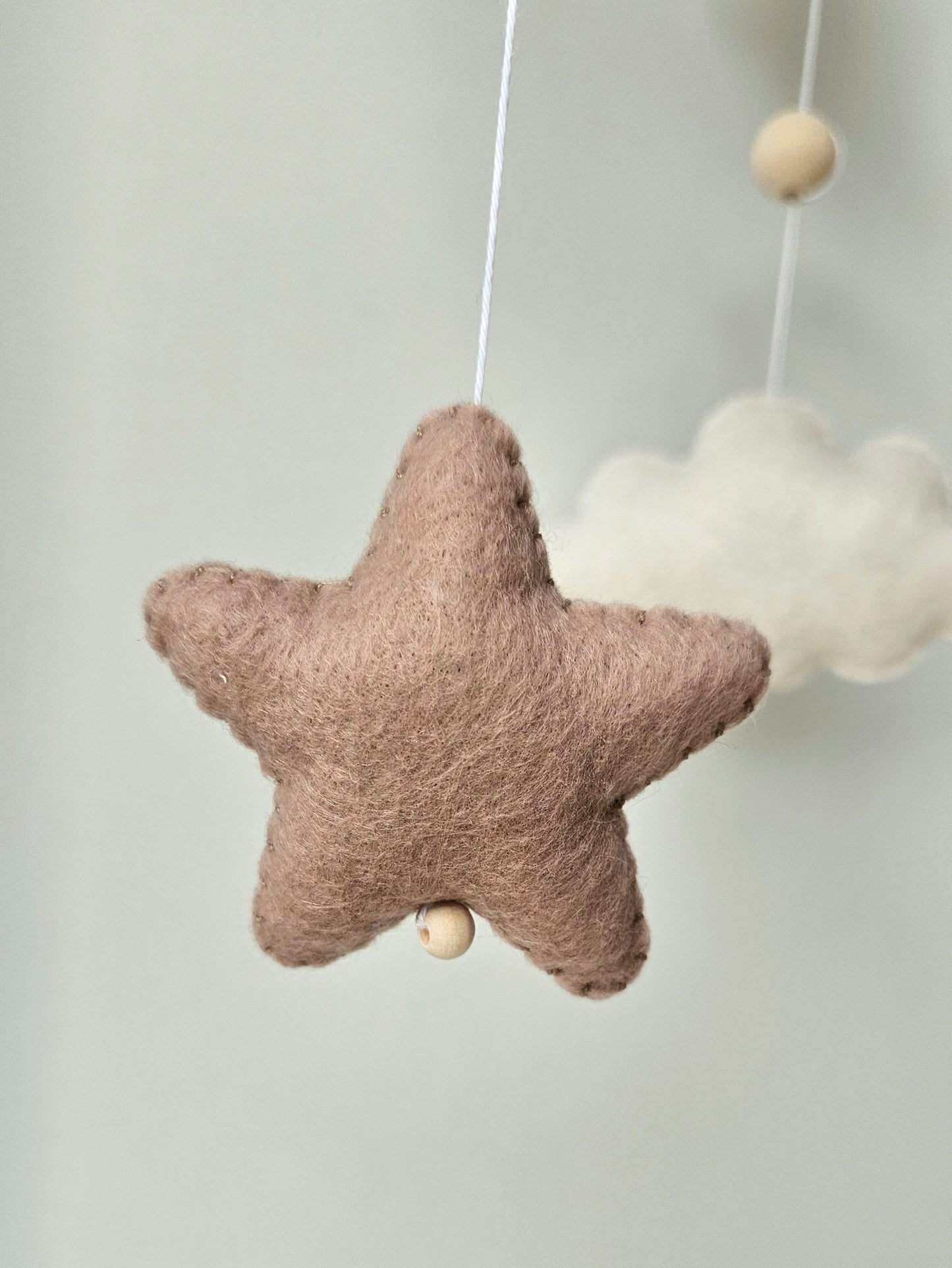 Baby Mobile Simply Pouffy Herz