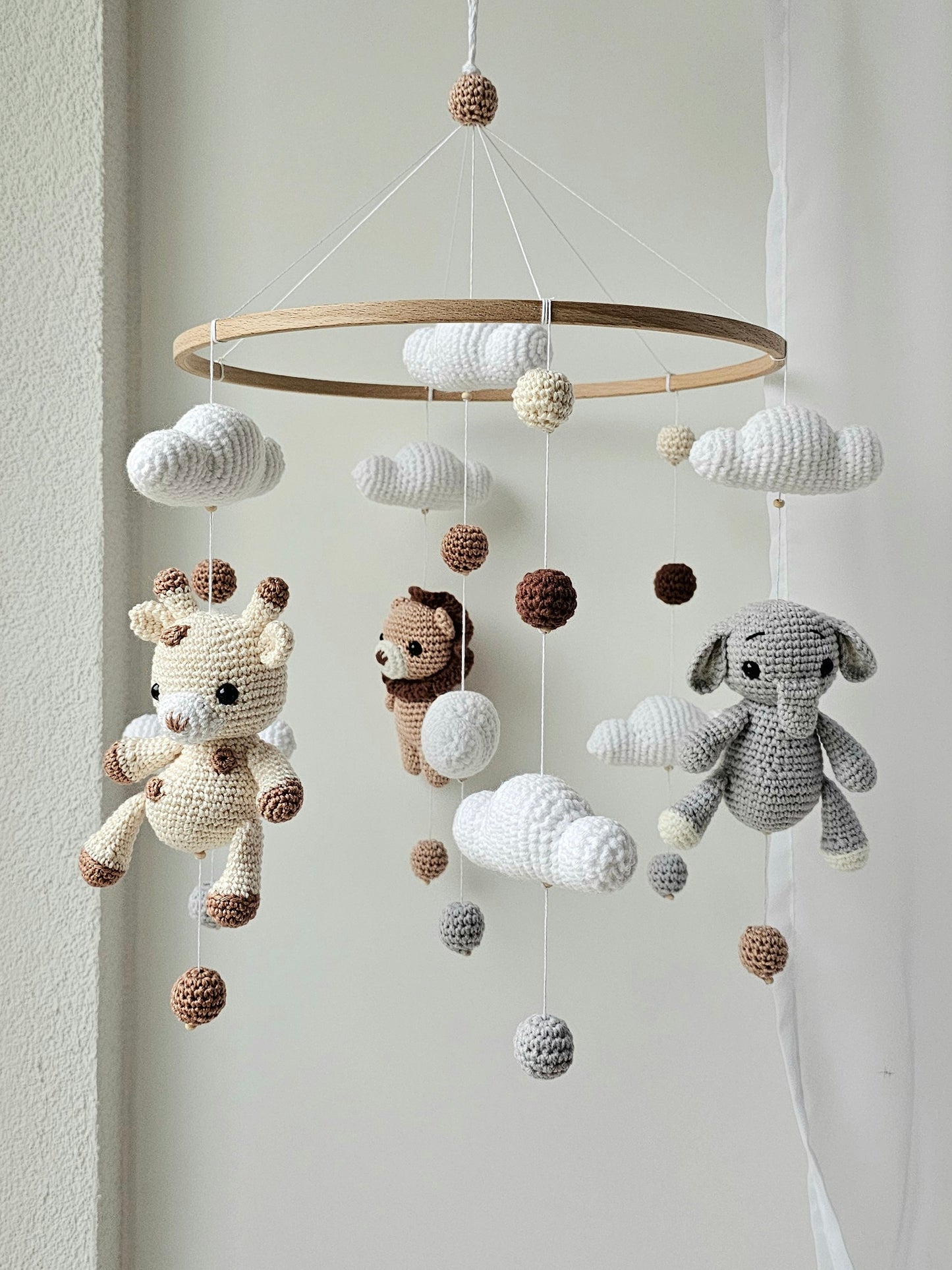 Baby Mobile Safari Friends