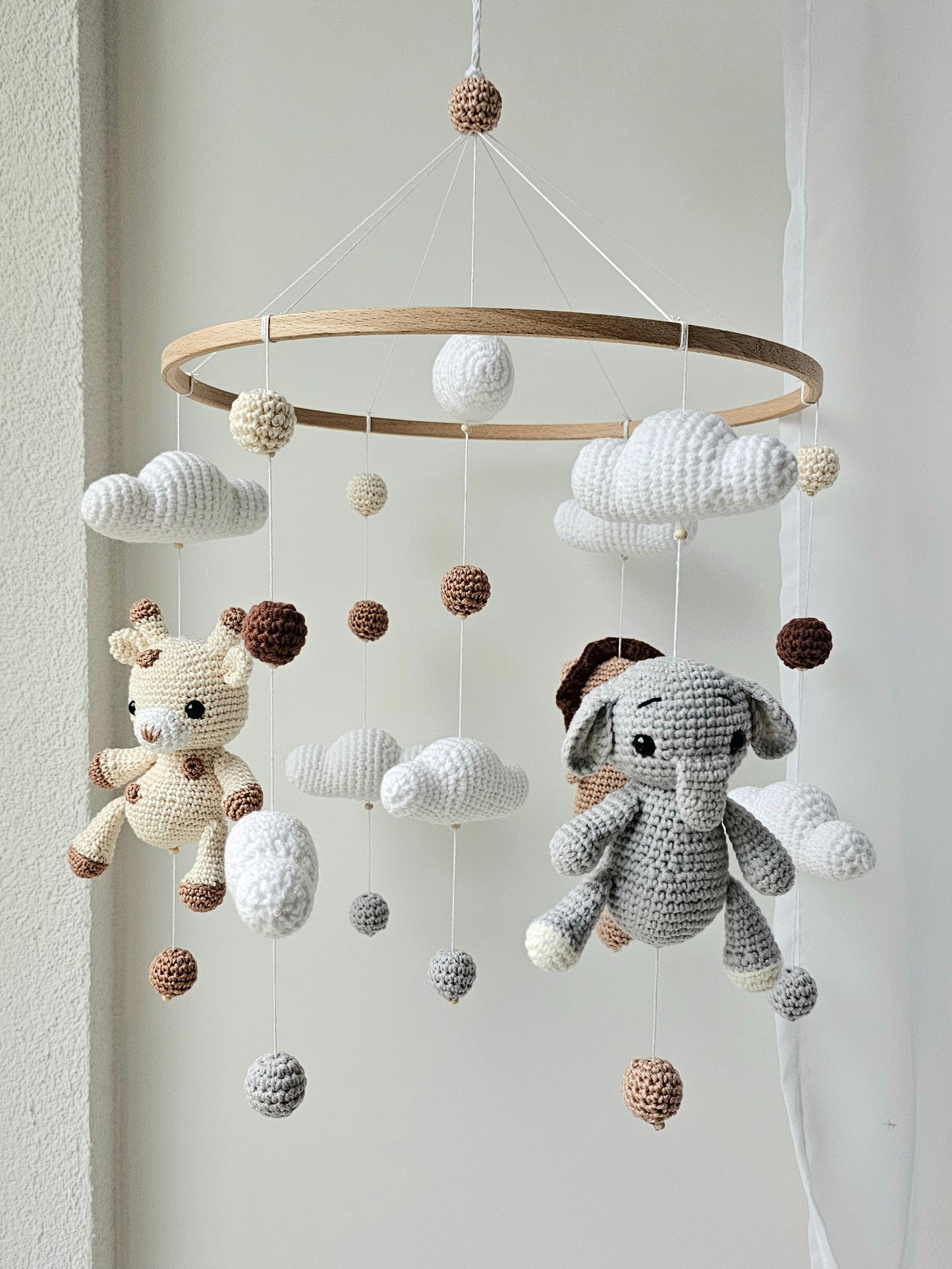 Baby Mobile Safari Friends