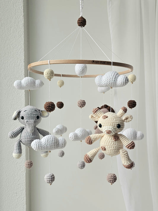 Baby Mobile Safari Friends