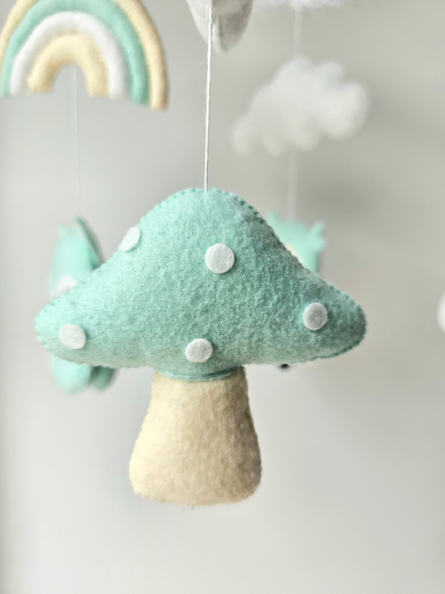 Baby Mobile Wald Freunde türkis