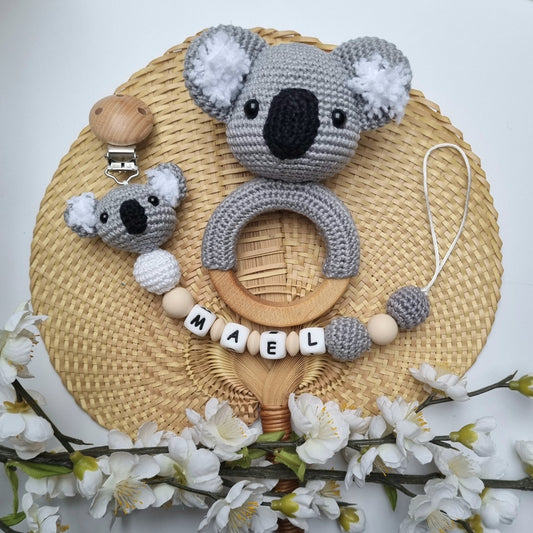 2er Set Crochet Liebe Koala