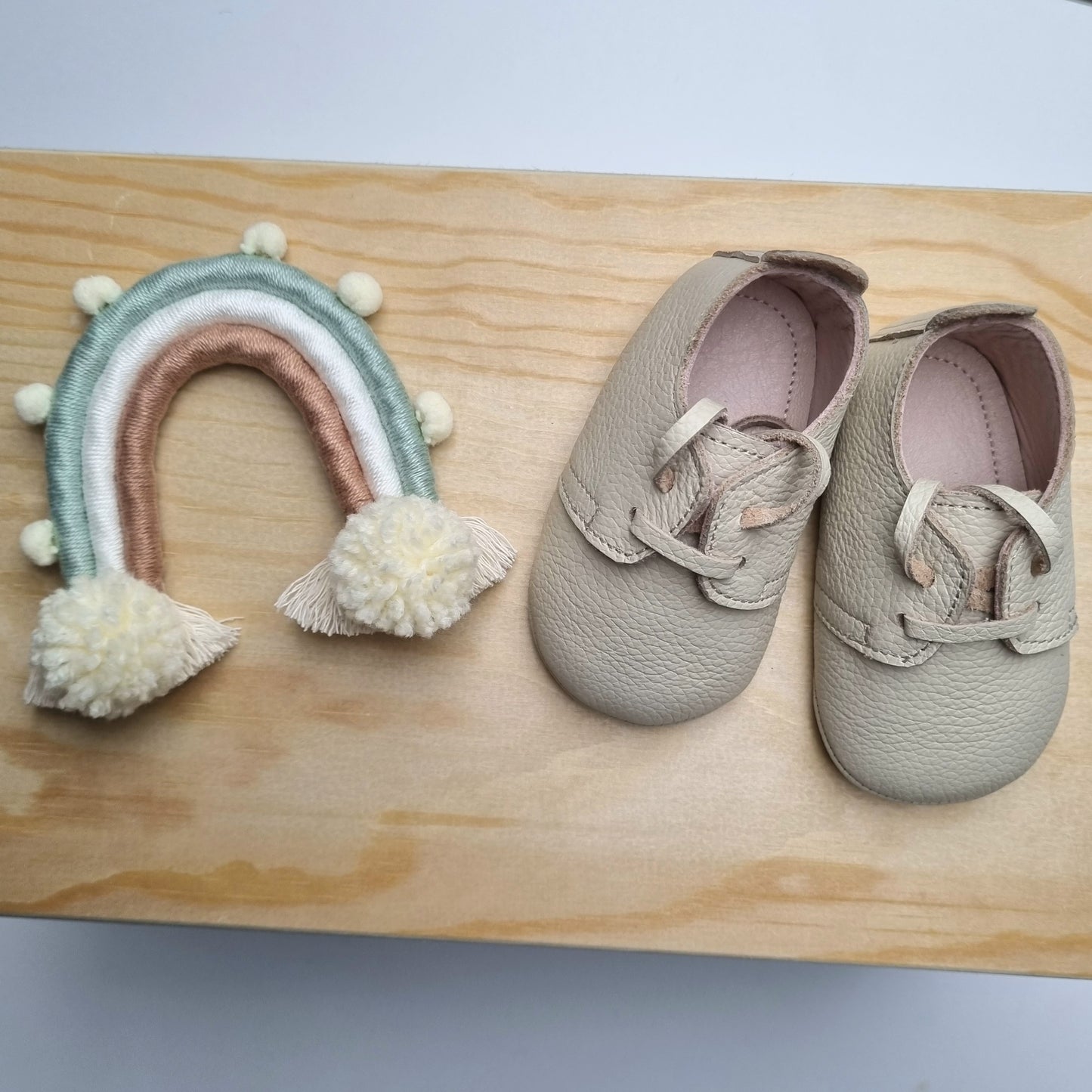 Babyschuhe Basic beige