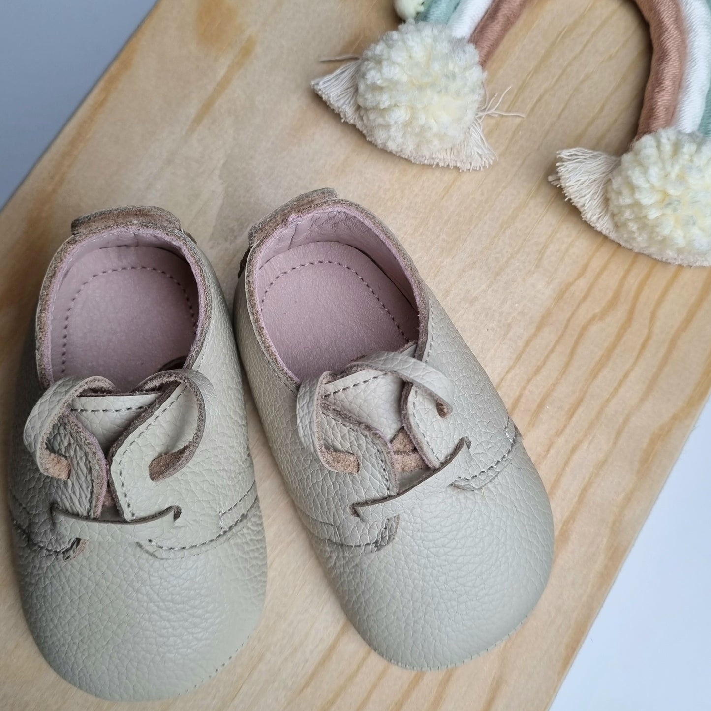 Babyschuhe Basic beige