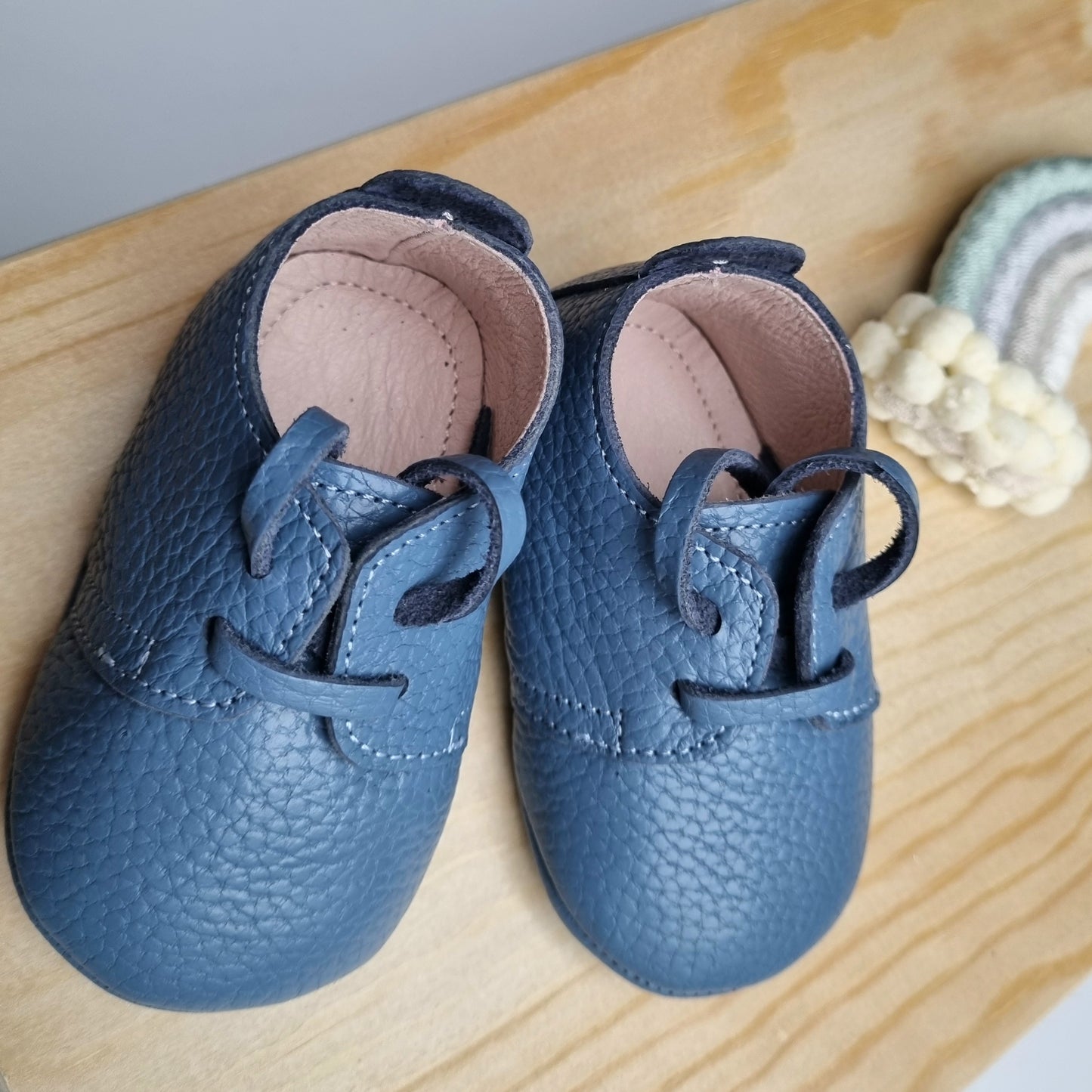 Babyschuhe Basic blau