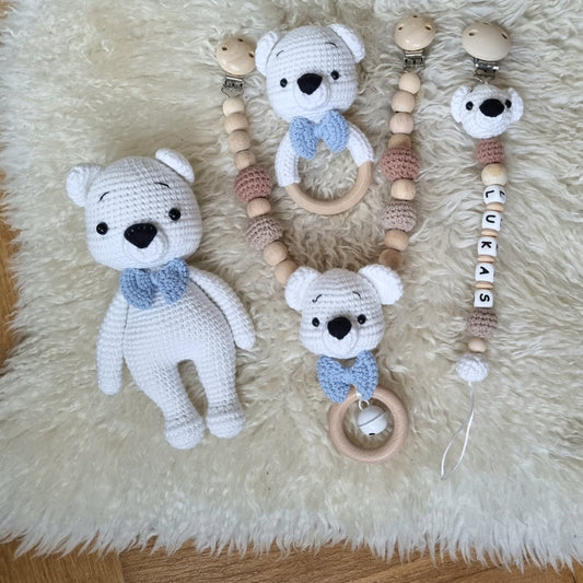 XXL Set Crochet Liebe Bärchen