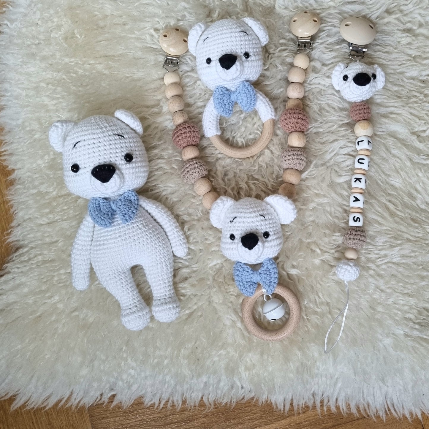 Mini Set Bärchen in Geschenkbox personalisiert