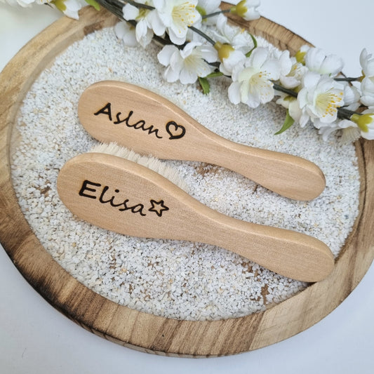 Baby Haarbürste personalisiert