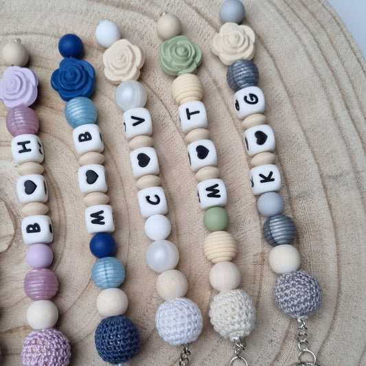 Schlüsselanhänger Rose