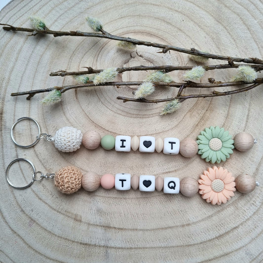 Schlüsselanhänger Blume