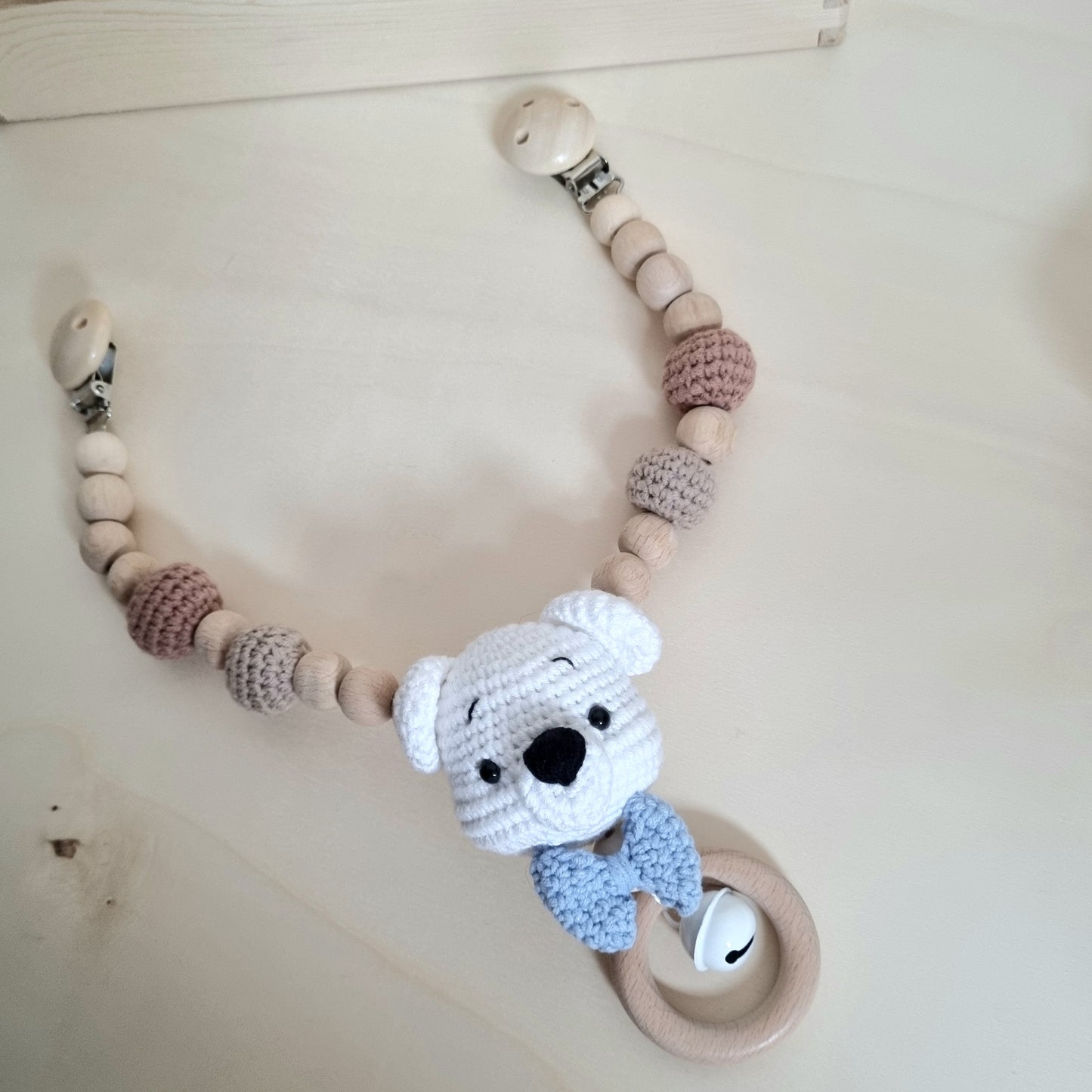 Erinnerungsbox personalisiert mit XXL Set Crochet Liebe Bärchen