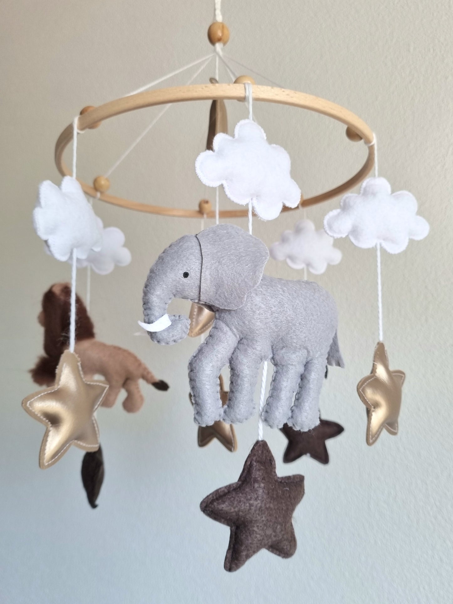 Baby Mobile Safari Nature Tiere