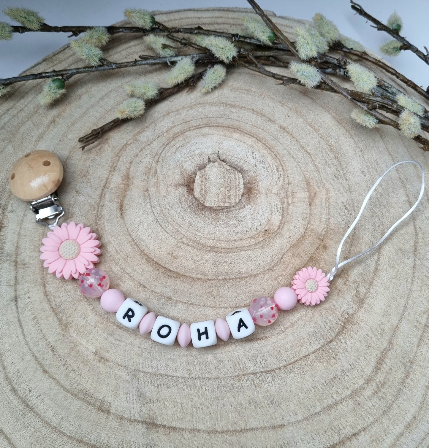 4er Set Häschen rosa