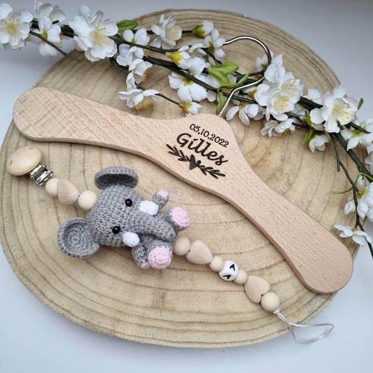 2er Set Holztraum personalisiert