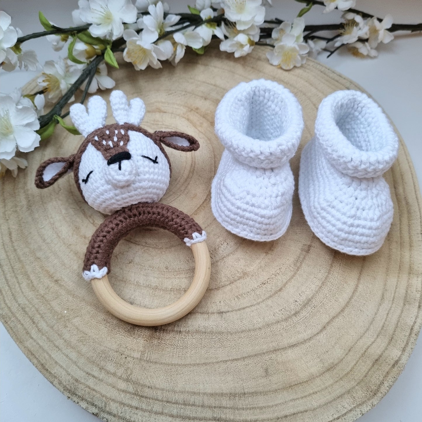 2er oder 3er Set Crochet Reh