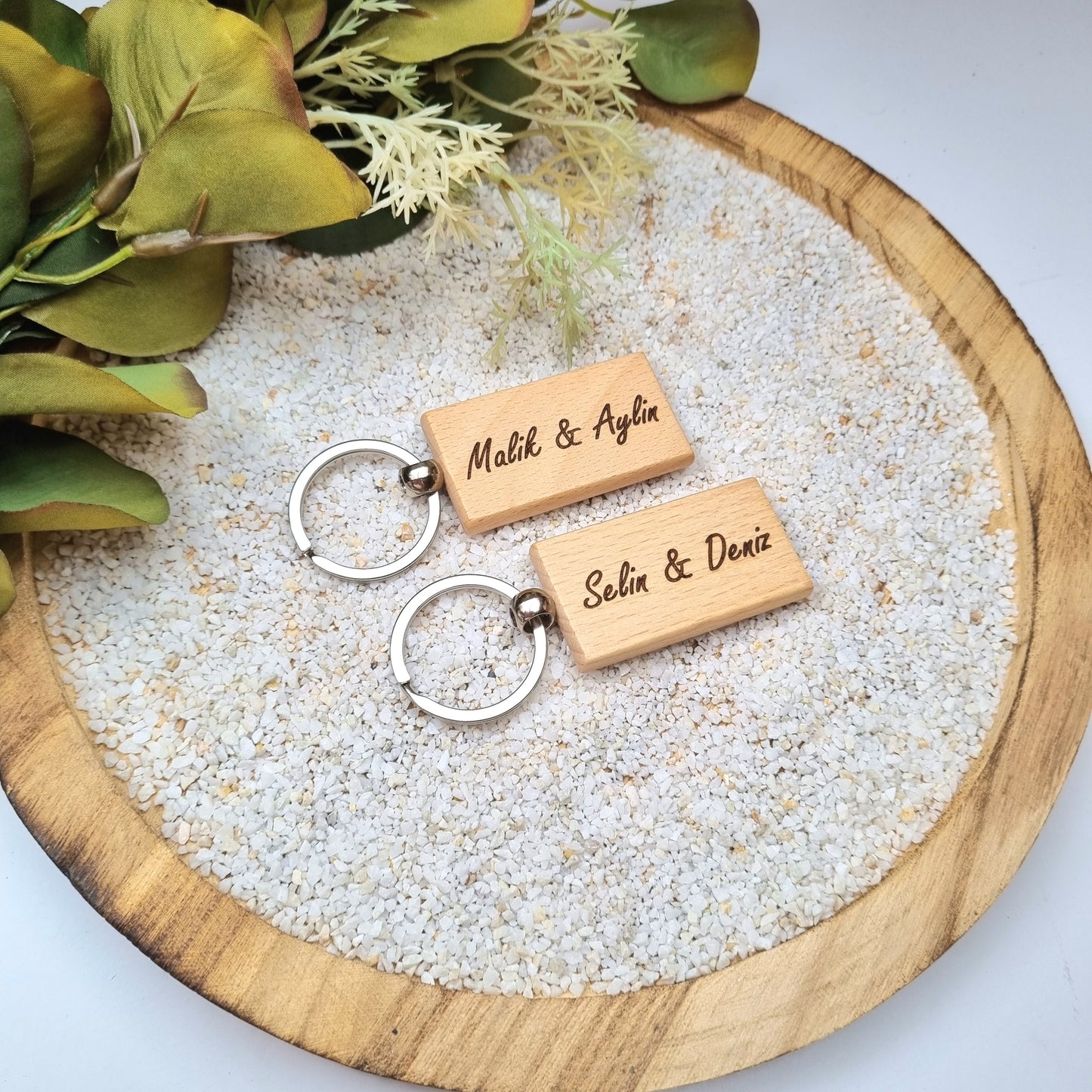 2er Set Beste Mama Herz + Schlüsselanhänger