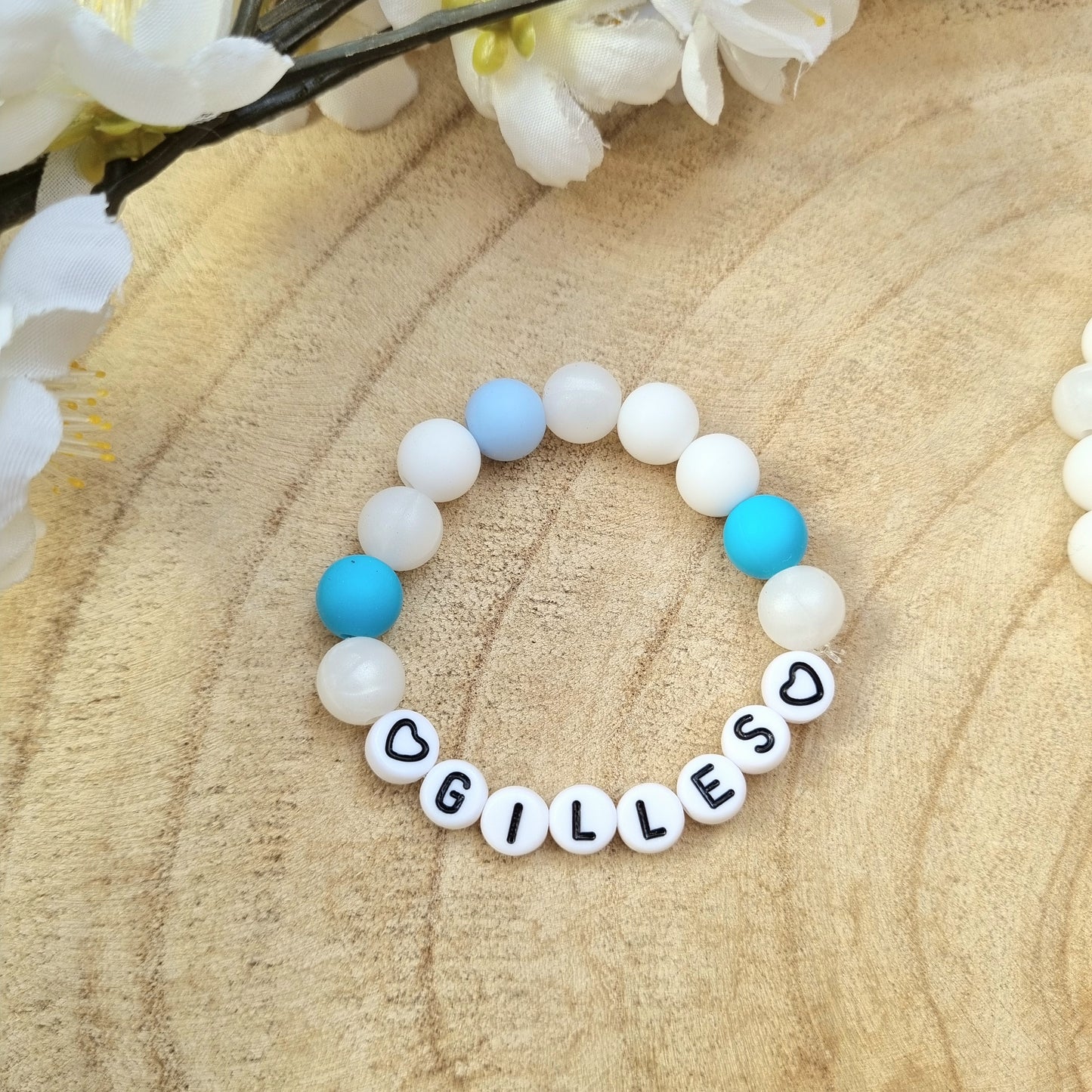 Armbändchen Baby & Mama blau