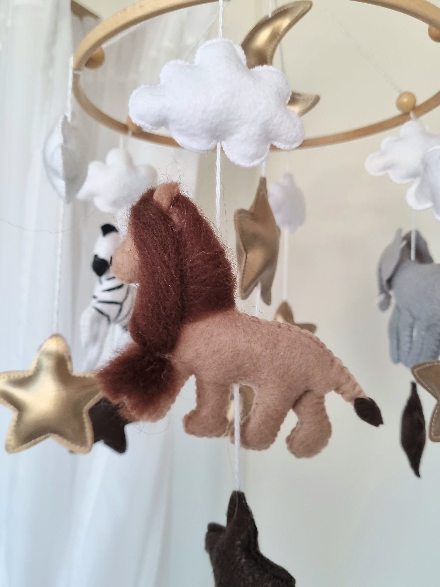 Baby Mobile Safari Nature Tiere