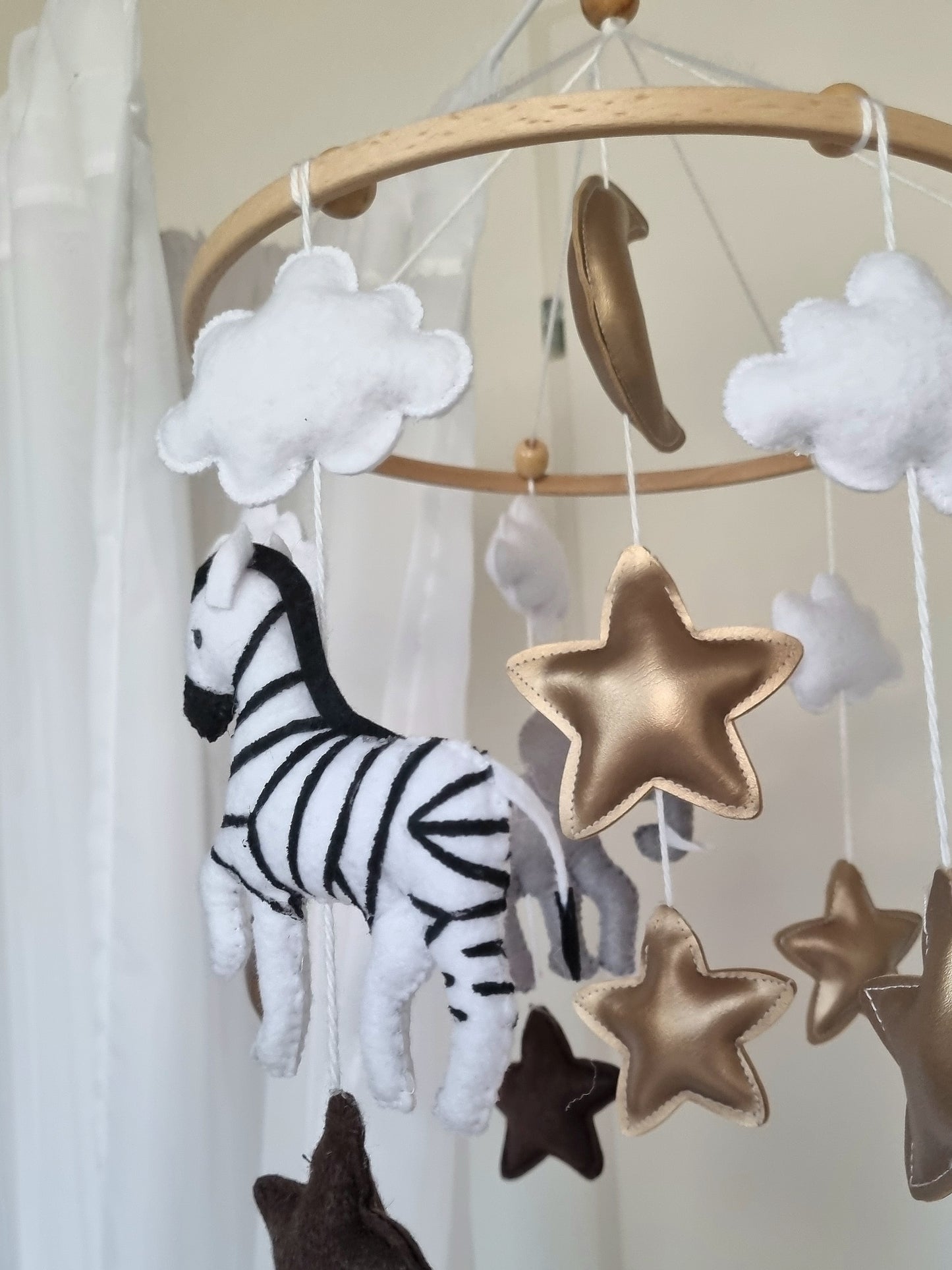 Baby Mobile Safari Nature Tiere