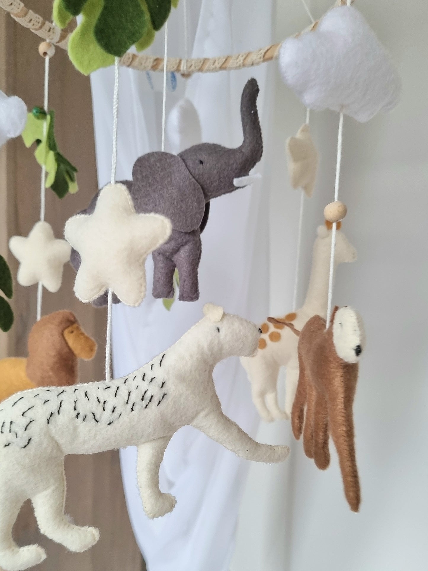 Baby Mobile Zoo Nature