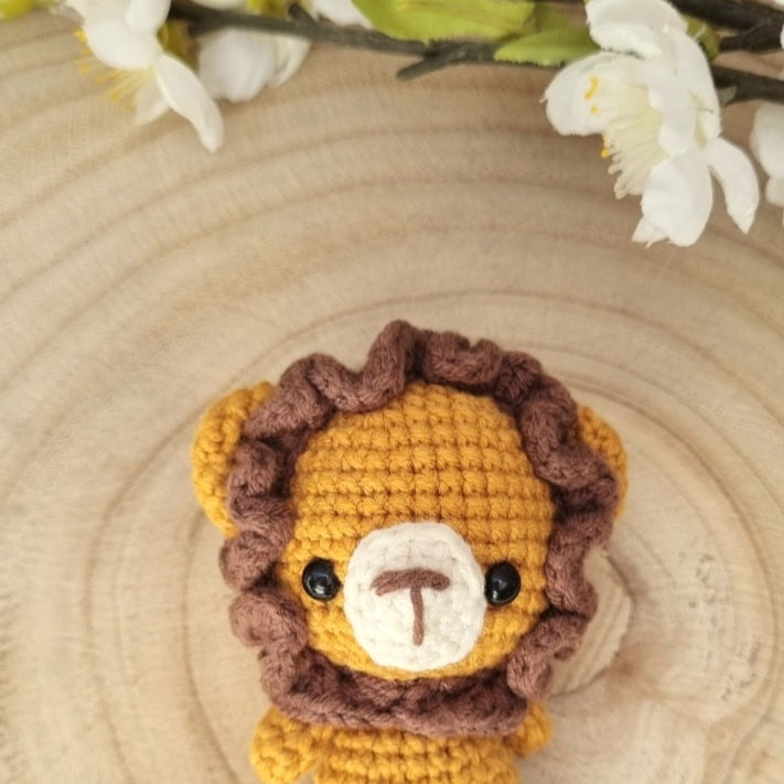 Crochet Mini Löwe
